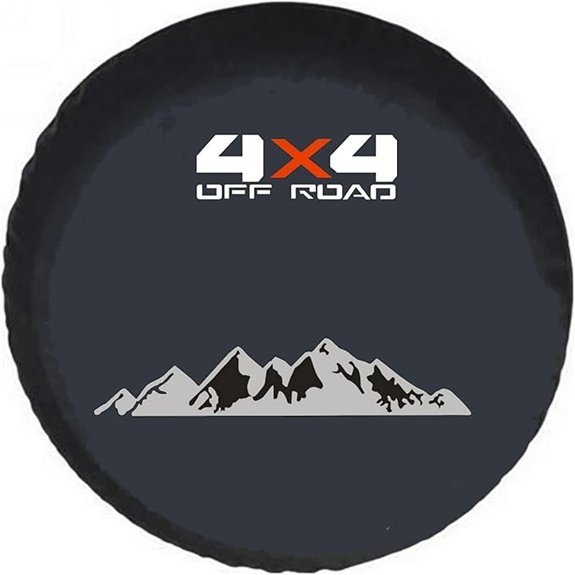 Spare Tire Cover for Land Rover and Jeep SUVs