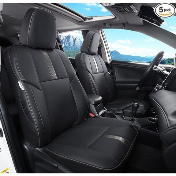 Custom Fit Toyota RAV4 Seat Cover Black
