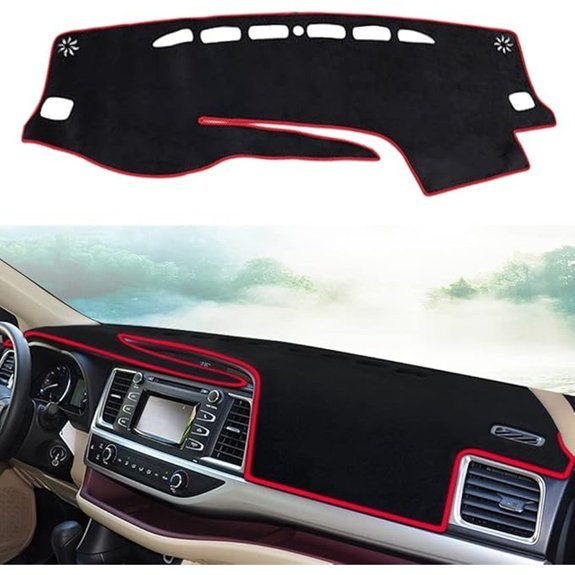 Custom Fit Toyota Highlander Dashboard Cover Mat