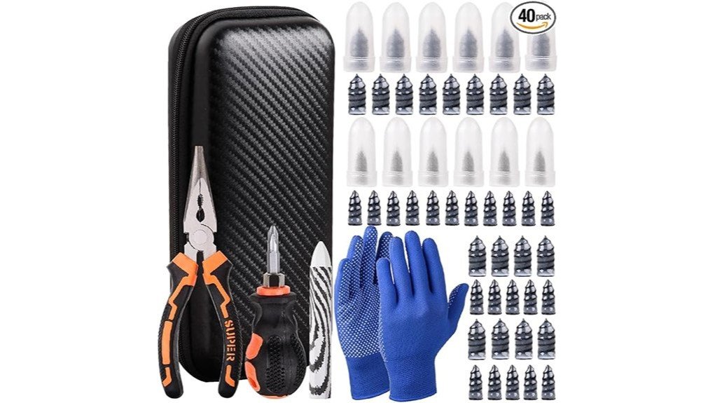 100PCS Tire Screw Plug Repair Kit Review