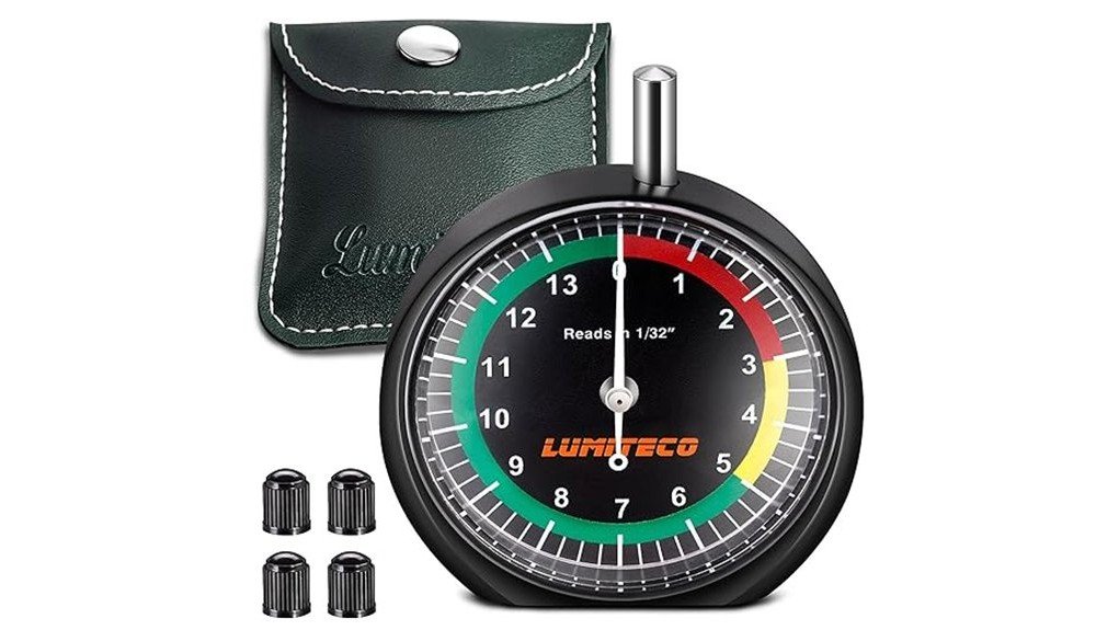 tire tread depth measurement