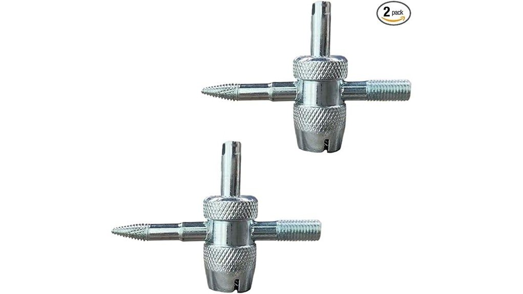 2PCS 4-Way Tire Valve Core Removal Tool Review