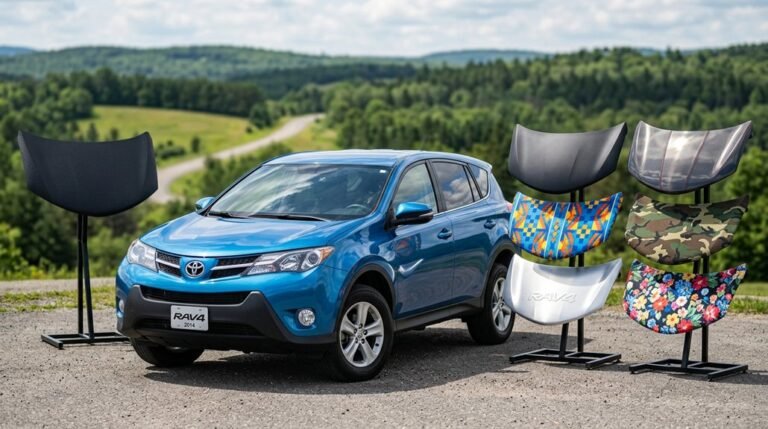 top hood covers 2014 rav4