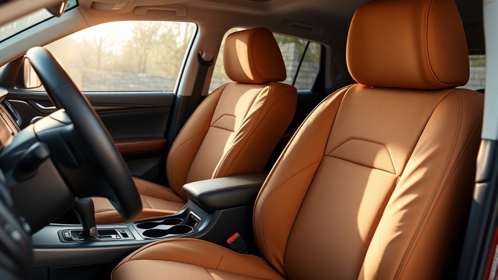 Best Tan Front Seat Covers for 2026 Toyota Highlander Owners