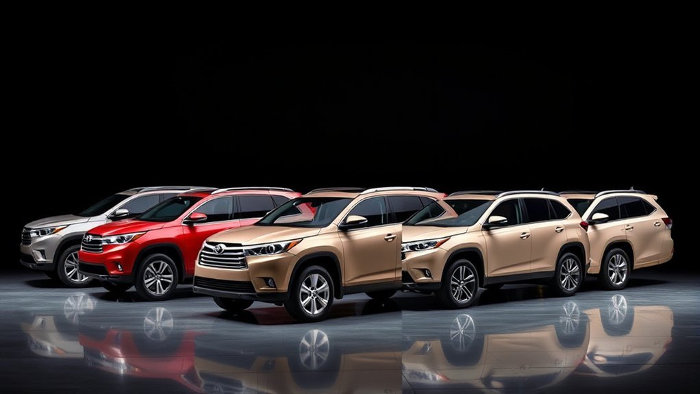 7 best Options for Toyota Highlander 2014 Compared