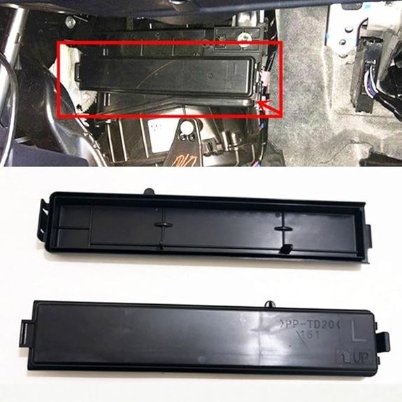 Cabin A/C Air Filter Door Cover for Toyota