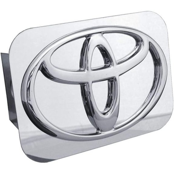 Toyota Chrome Logo Tow Hitch Cover