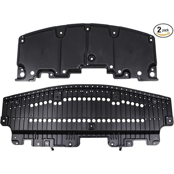 NewYall Front Engine Splash Shield for Toyota Corolla