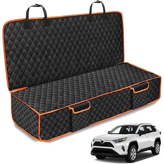 XHRING Dog Car Seat Cover for Toyota Vehicles