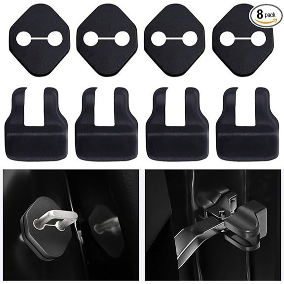 8PCS Toyota Car Door Latch Cover Protectors