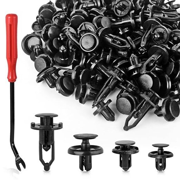 120PCS Toyota Clips and Fasteners for Engine Cover