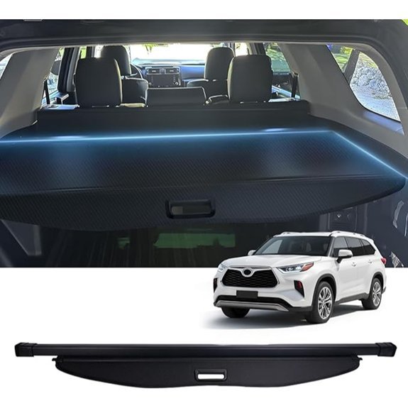 Toyota Grand Highlander Retractable Cargo Cover