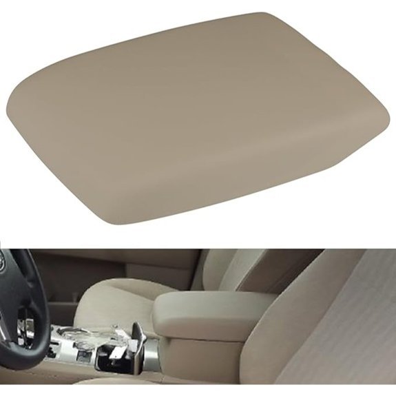 Osompar Center Console Armrest Cover for Toyota Highlander