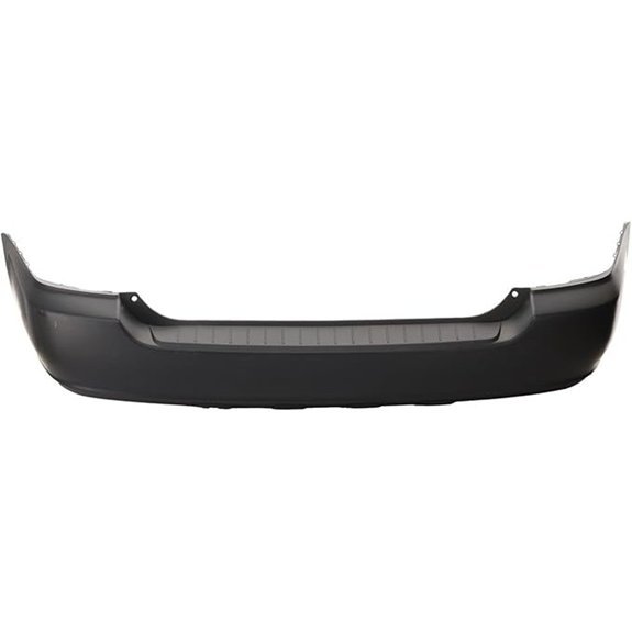 Replacement Rear Bumper Cover fits Toyota Highlander 2001-2003 2.4L (4-Cyl)
