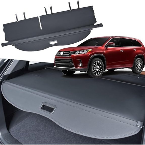 DeaVER Retractable Cargo Cover for Toyota Highlander