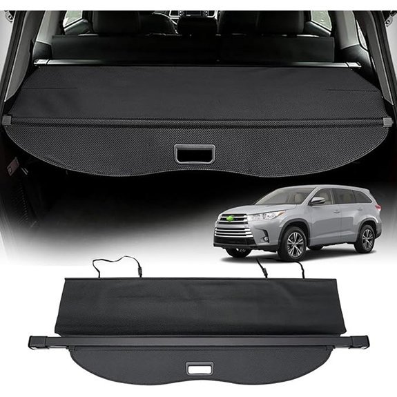 Powerty Cargo Cover for 2014-2019 Toyota Highlander