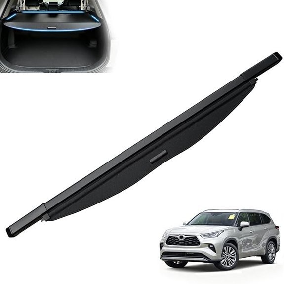 MIALUTY Cargo Cover for Toyota Highlander