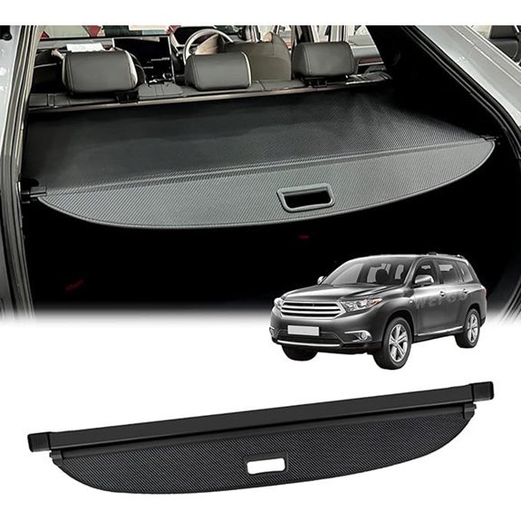 Trunk Cargo Cover for Toyota Highlander 2009-2014