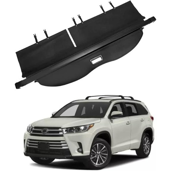 VESUL Retractable Cargo Cover for Toyota Highlander