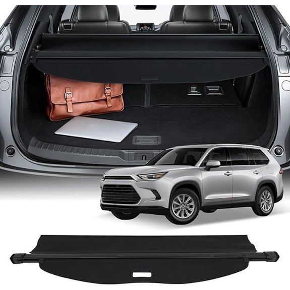 SCITOO Retractable Cargo Cover for Toyota Highlander