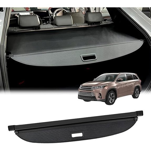Retractable Cargo Cover for Toyota Highlander (2015-2019)