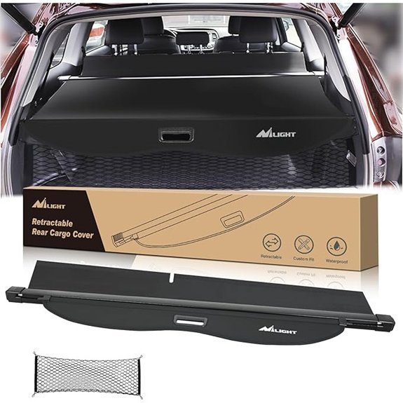Nilight Cargo Cover for Toyota Highlander (2020-2025)