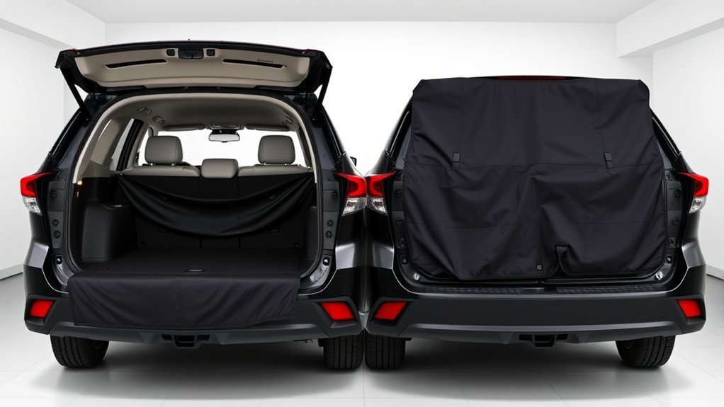 toyota highlander cargo covers