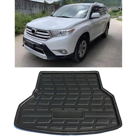 GZYF Rear Trunk Cargo Mat for Toyota Highlander