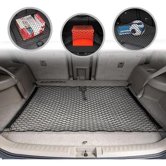 Floor Style Trunk Cargo Net for Toyota Highlander Fits 2001 - 2022 New