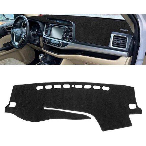 Xotic Tech Center Console Dashboard Mat for Toyota Highlander