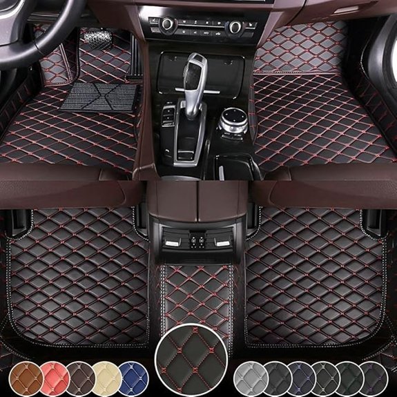 Toyota Highlander 7-Seat Floor Mats (2015-2021)