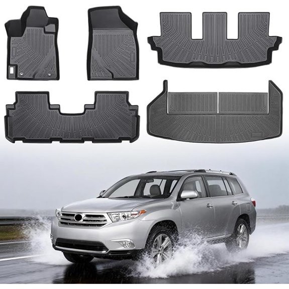 Toyota Highlander All-Weather Floor Mats & Cargo Liner