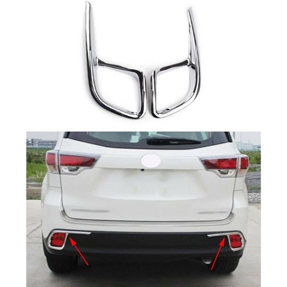 Toyota Highlander Rear Fog Light Lamp Cover Trim