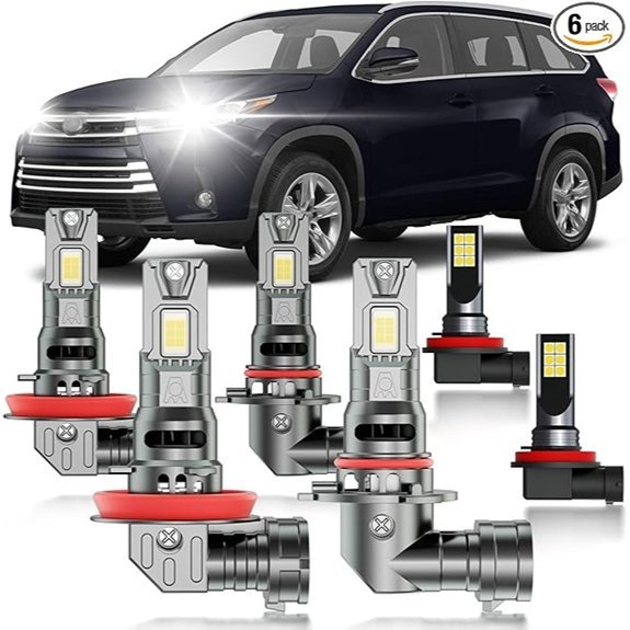 Toyota Highlander 2014-2018 Fog Light Bulbs Combo