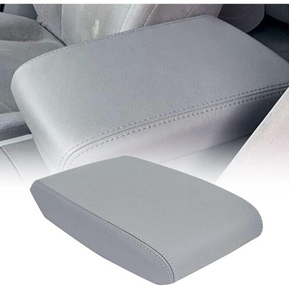 SecosAutoparts Leather Armrest Cover for Toyota Highlander