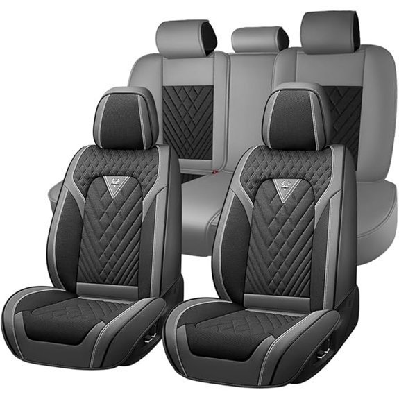 Toyota Highlander Premium Leather Seat Covers (2001-2026)