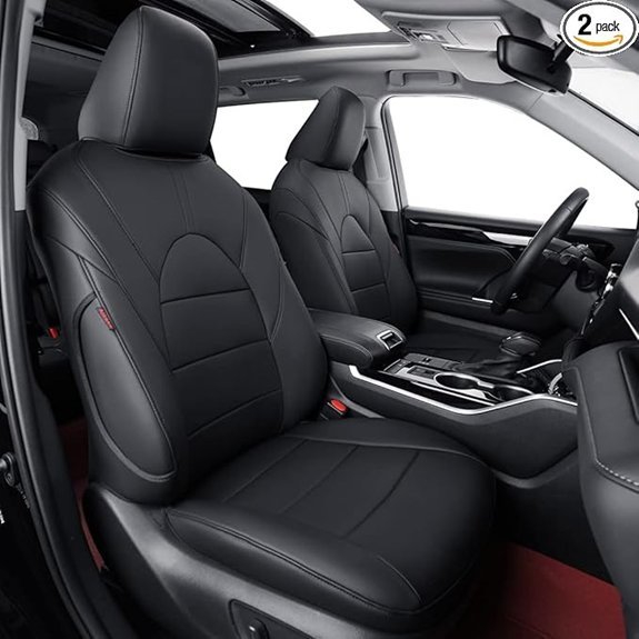 Coverdream Leather Seat Covers for 2014-2019 Toyota Highlander