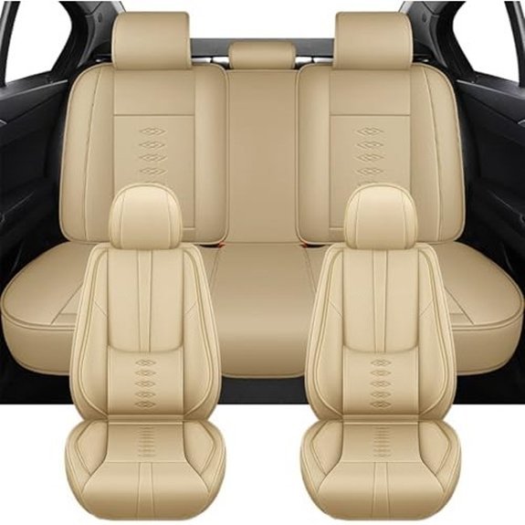 Toyota Highlander Leather Car Seat Covers (2001-2024)
