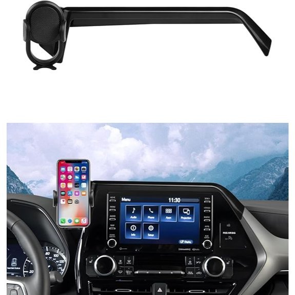 Autorder Custom Fit Car Phone Holder for Toyota Highlander