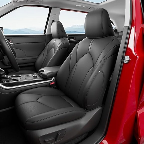 Xipoo Seat Covers for Toyota Highlander (8 Seats)