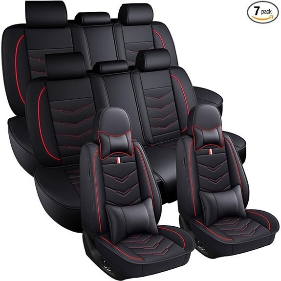Car Seat Covers for Toyota Highlander (7 Seats)