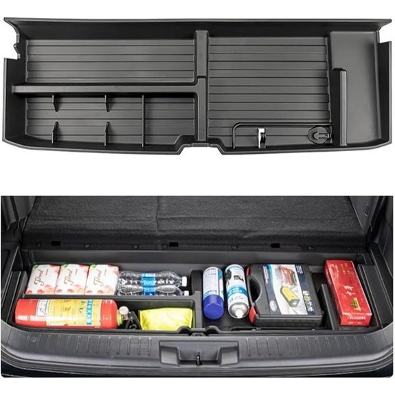 Toyota Highlander Trunk Hidden Storage Box