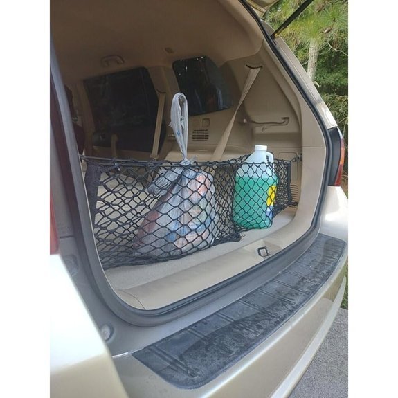 Toyota Highlander Cargo Trunk Organizer Net