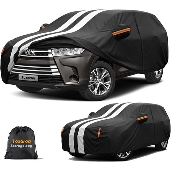 Multi-Layer Waterproof Car Cover for Toyota Highlander
