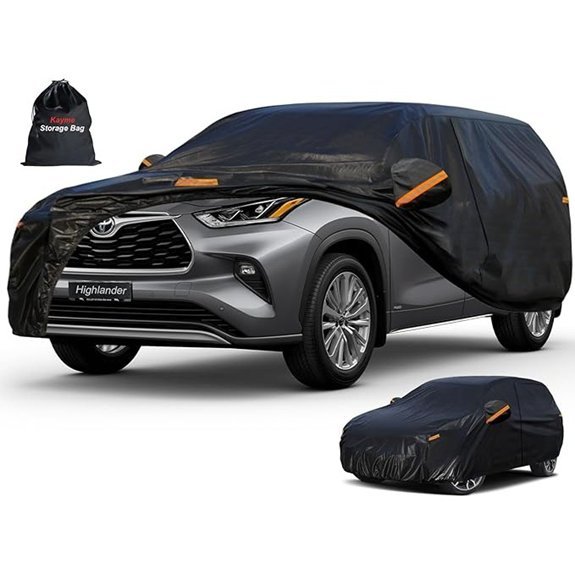 Kayme Waterproof SUV Car Cover for Toyota Highlander