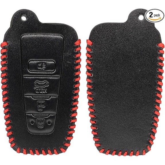 PU Leather Remote Control Key Case for Toyota