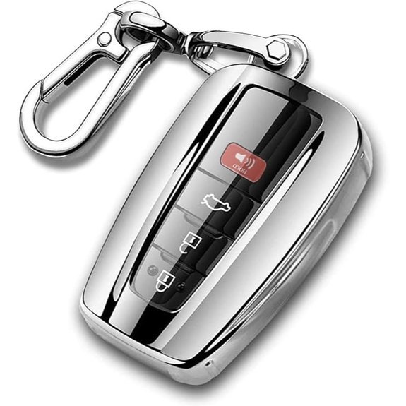 QBUC TPU Key Fob Cover for Toyota Vehicles