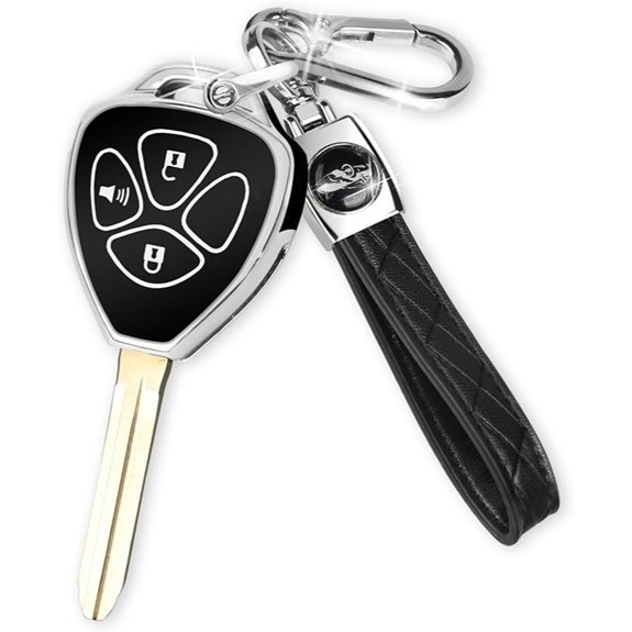 QBUC Key Fob Cover for Toyota (3 Buttons)