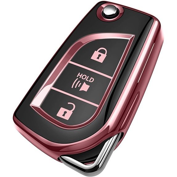 Tukellen Toyota Key Fob Cover for RAV4/Camry/Corolla
