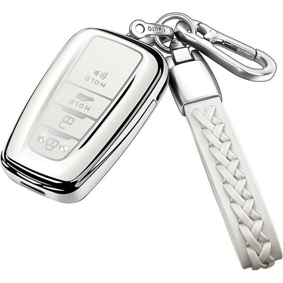 Autophone Toyota Key Fob Cover with Keychain